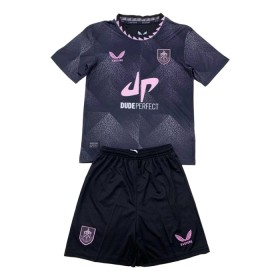 Burnley FC Børn Udebane 2024-25 - Fodboldtrøjer (S/S)